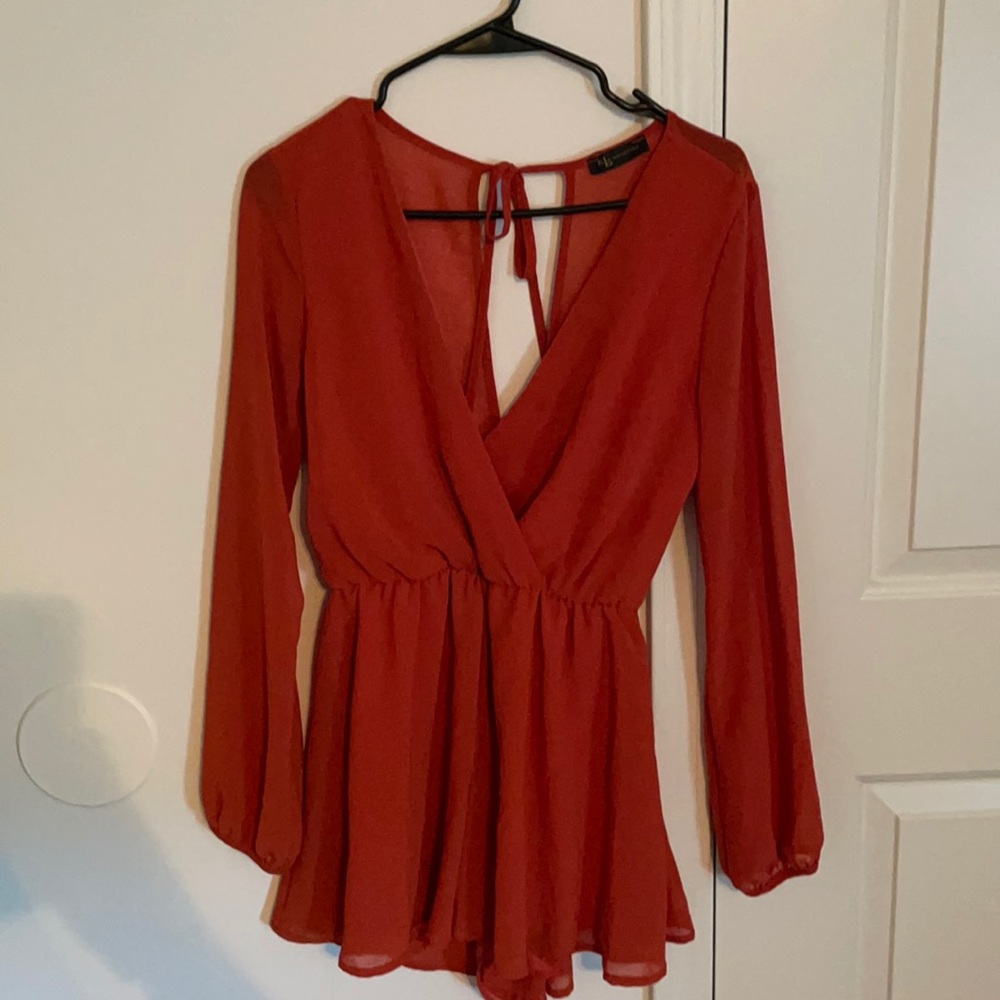 Orange jumper